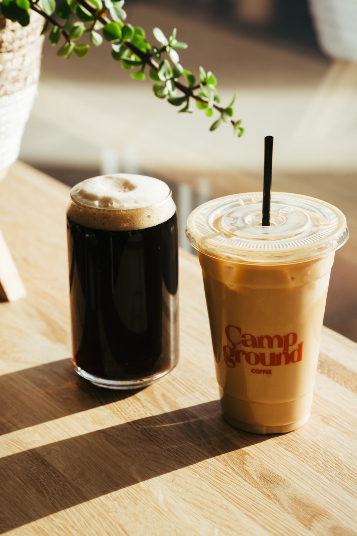 Campground coffee cups